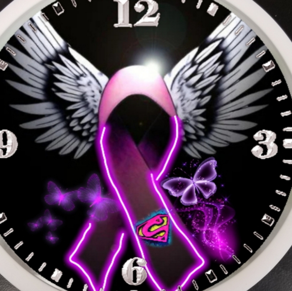 Fighting Angel clock - Picture 3 of 4